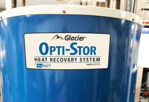 BouMatic Opti-Stor σύστημα ανάκτησης θερμότητας